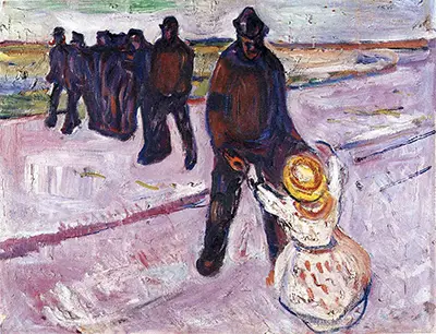 Arbeiter und Kind Edvard Munch